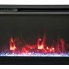 Fireplaces & Heaters Amantii Traditional Xtraslim – 26” Electric Fireplace TRD-XS-26