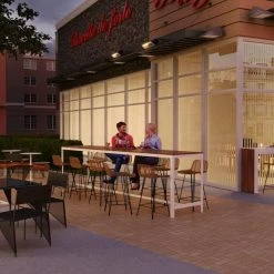 Aura Carbon Outdoor Patio Heater 120v (1,500w) Black Fireplaces & Heaters 7 Aura Carbon Outdoor Patio Heater 120v (1,500w) Black Fireplaces & Heaters