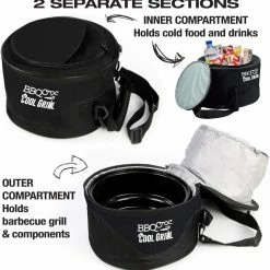 BBQ Croc - 2 In 1 Portable Grill/Cooler BBQs & Smokers