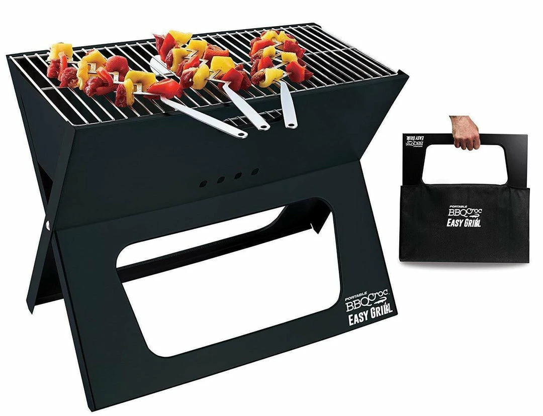 BBQ Croc Easy Grill - Premium Foldable Charcoal Barbecue 1 BBQ Croc Easy Grill - Premium Foldable Charcoal Barbecue