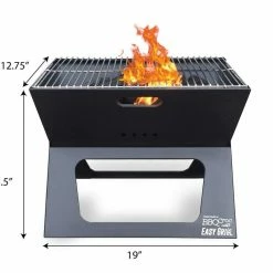 BBQ Croc Easy Grill - Premium Foldable Charcoal Barbecue 9 BBQ Croc Easy Grill - Premium Foldable Charcoal Barbecue