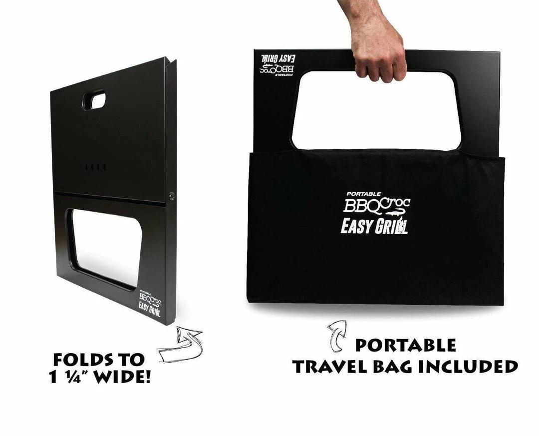BBQ Croc Easy Grill - Premium Foldable Charcoal Barbecue 5 BBQ Croc Easy Grill - Premium Foldable Charcoal Barbecue