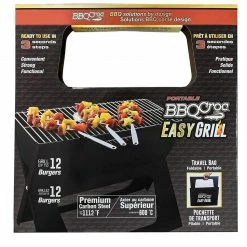 BBQ Croc Easy Grill - Premium Foldable Charcoal Barbecue 12 BBQ Croc Easy Grill - Premium Foldable Charcoal Barbecue