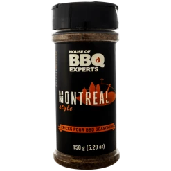 BBQ Experts Montreal Style Rub & Dry Marinade 150g (5.29oz) Sauces & Rubs