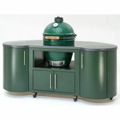 Big Green Egg BGE Custom Aluminum Cooking Island 76" Includes Locking Casters XL 121304 Cooking Grates, Grids & Grills