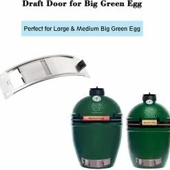 Big Green Egg BGE Draft Door Replacement Kit 2XL-XL For EGG's 2019 Or Older 122889 9 Big Green Egg BGE Draft Door Replacement Kit 2XL-XL For EGG's 2019 Or Older 122889