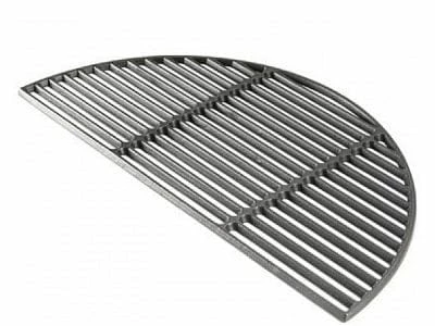 Big Green Egg Cooking Grates, Grids & Grills BGE Half Moon Cast Iron Grid XL 121233 1 Big Green Egg Cooking Grates, Grids & Grills BGE Half Moon Cast Iron Grid XL 121233