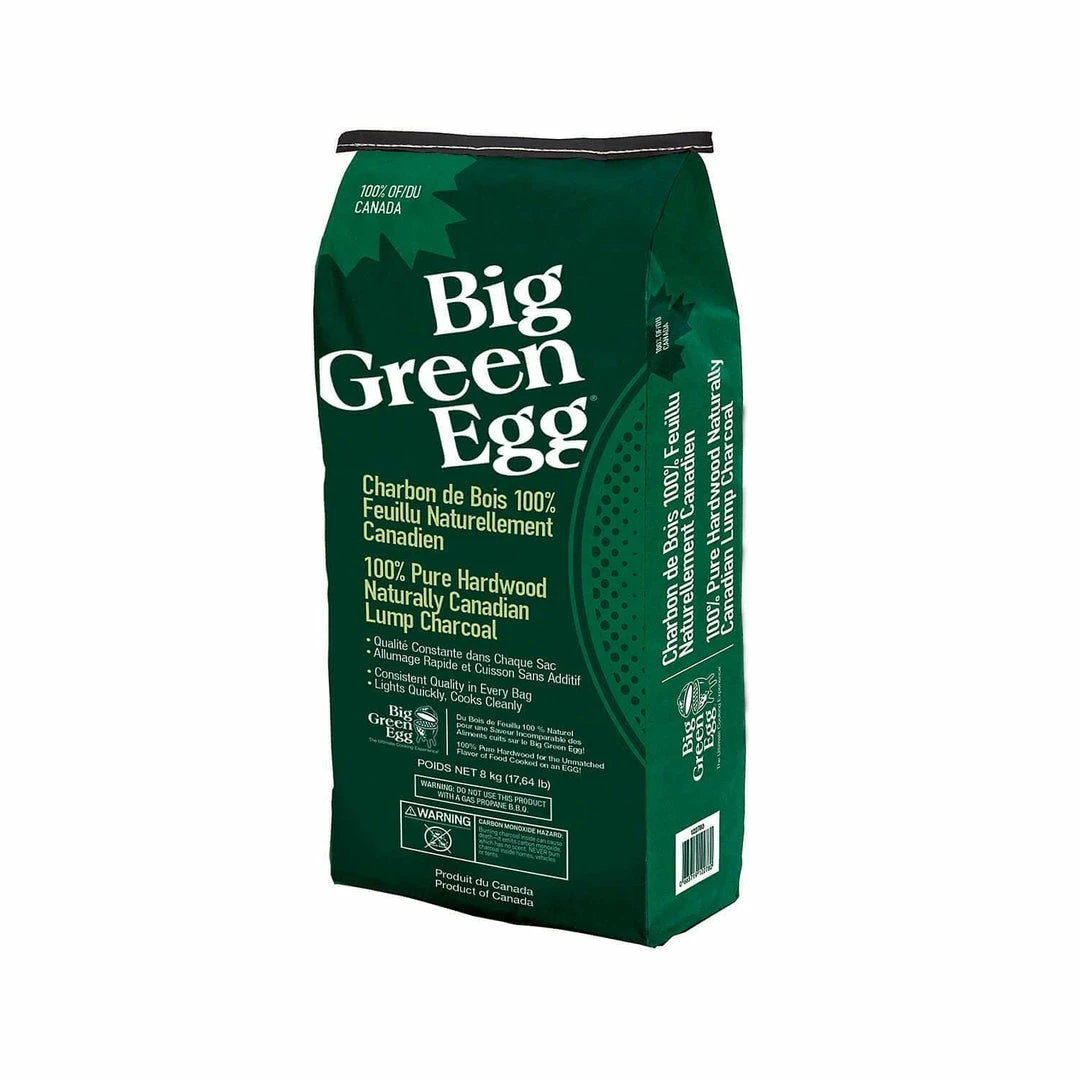 BBQ Accessories Big Green Egg 100% Natural Canadian Maple Lump Charcoal 18 Lb Bag 1 BBQ Accessories Big Green Egg 100% Natural Canadian Maple Lump Charcoal 18 Lb Bag