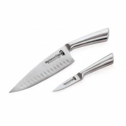 BBQ Accessories Big Green Egg 117687 - Big Green Egg Stainless Steel Knife Set