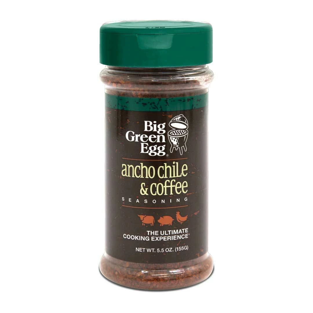 Big Green Egg 120557 - Big Green Egg Seasoning, Ancho Chili & Coffee Sauces & Rubs 1 Big Green Egg 120557 - Big Green Egg Seasoning, Ancho Chili & Coffee Sauces & Rubs