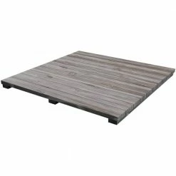 Big Green Egg-Distressed Acacia Wood Insert