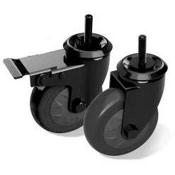 Casters & Wheels Big Green Egg-Locking Caster Kit