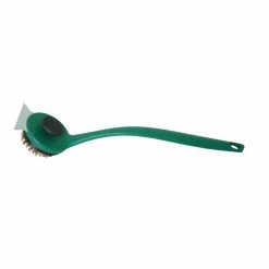 BBQ Accessories Big Green Egg Palmyra Bristle Grill Brush 127129 W/Handle Scrubber