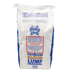 Blues Hog 100% Premium Natural Hardwood Lump Charcoal 20 Lb Bag