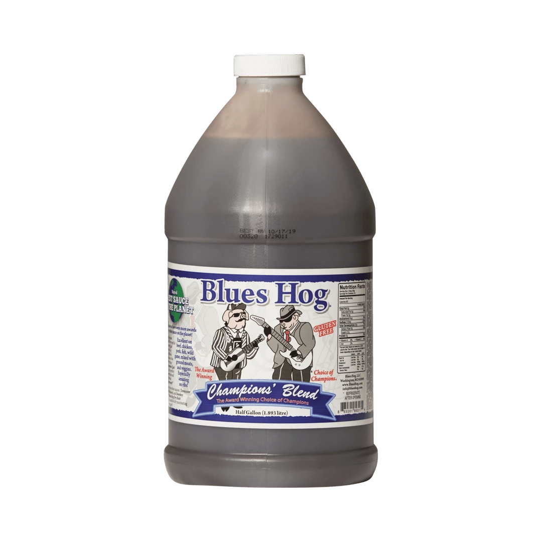 Blues Hog Champions Blend Bbq Sauce- 1/2 Gallon Sauces & Rubs 1 Blues Hog Champions Blend Bbq Sauce- 1/2 Gallon Sauces & Rubs