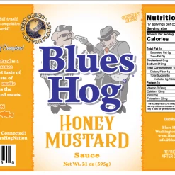 Sauces & Rubs Blues Hog Honey Mustard Sauce Squeeze Bottle (24oz)