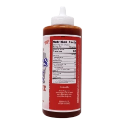 Sauces & Rubs Blues Hog Tennesee Red BBQ Sauce Squeeze Bottle (24oz)