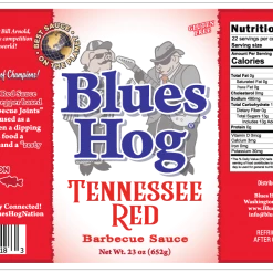 Sauces & Rubs Blues Hog Tennesee Red BBQ Sauce Squeeze Bottle (24oz)