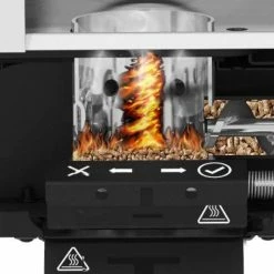 Broil King Crown Pellet 500 Electric Pellet Grill & Smoker 494051 BBQs & Smokers