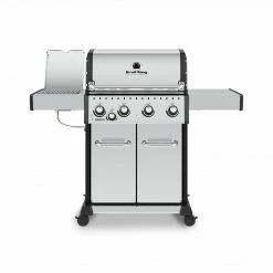 BBQs & Smokers Broil King BARON S440 PRO IR BBQ With Infrared Side Burner