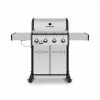BBQs & Smokers Broil King BARON S440 PRO IR BBQ With Infrared Side Burner