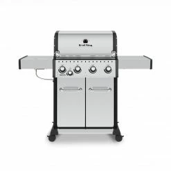BBQs & Smokers Broil King BARON S440 PRO IR BBQ With Infrared Side Burner