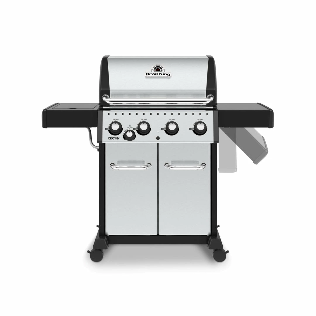 BBQs & Smokers Broil King BARON S440 PRO IR BBQ With Infrared Side Burner 4 BBQs & Smokers Broil King BARON S440 PRO IR BBQ With Infrared Side Burner