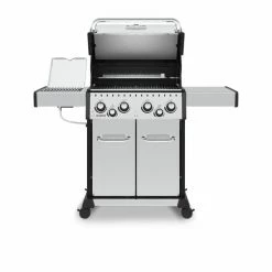 Broil King BARON S490 PRO IR BBQ With Infrared Side Burner, Rear Rotisserie Burner & Rotisserie Kit BBQs & Smokers