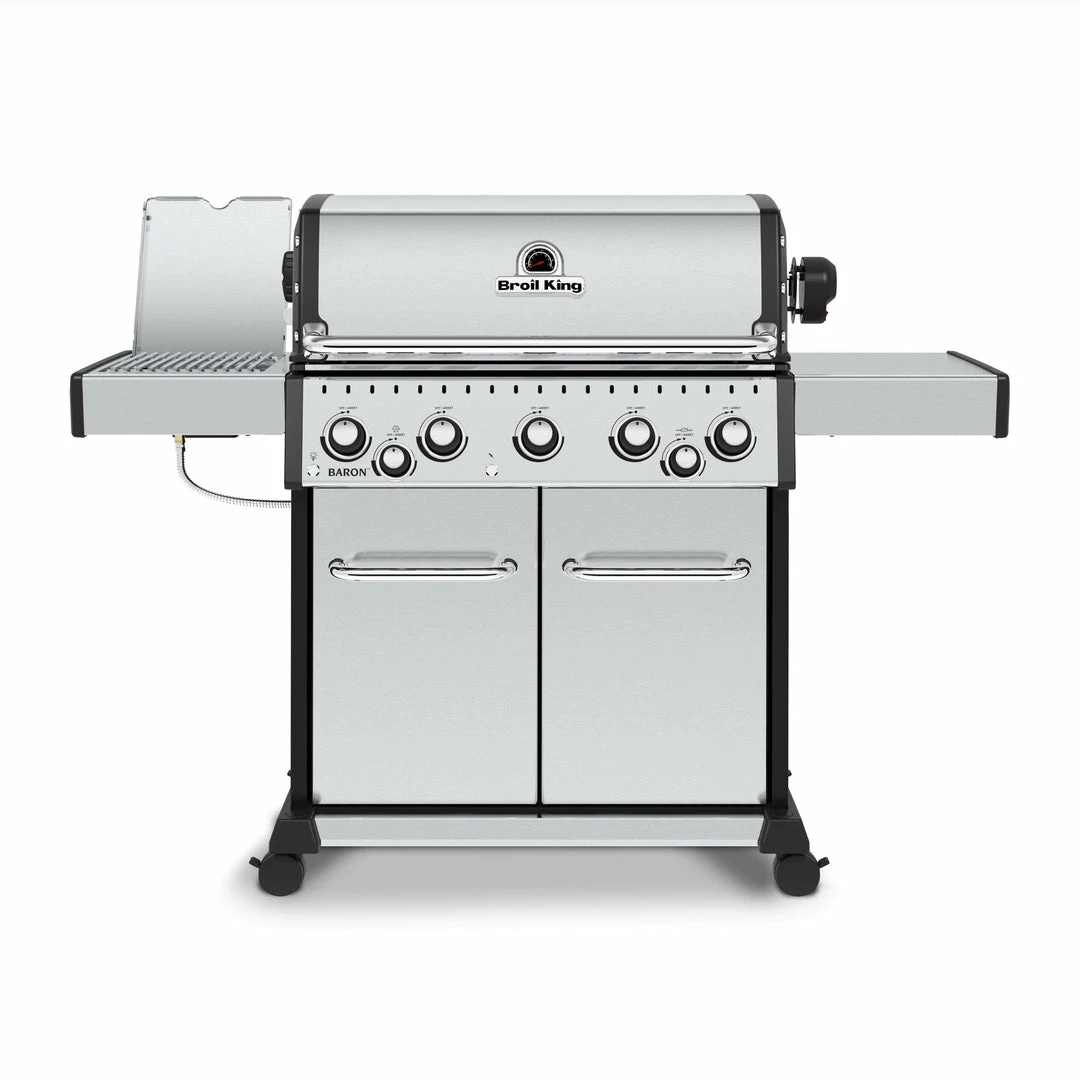Broil King BARON S590 PRO IR BBQ With Infrared Side Burner, Rear Rotisserie Burner & Rotisserie Kit 4 Broil King BARON S590 PRO IR BBQ With Infrared Side Burner, Rear Rotisserie Burner & Rotisserie Kit