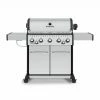Broil King BARON S590 PRO IR BBQ With Infrared Side Burner, Rear Rotisserie Burner & Rotisserie Kit
