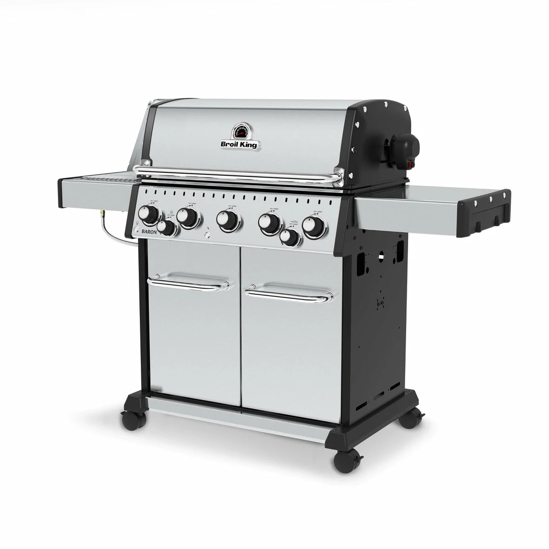 Broil King BARON S590 PRO IR BBQ With Infrared Side Burner, Rear Rotisserie Burner & Rotisserie Kit 3 Broil King BARON S590 PRO IR BBQ With Infrared Side Burner, Rear Rotisserie Burner & Rotisserie Kit