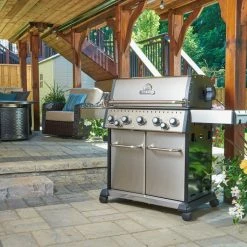 Broil King BARON S590 PRO IR BBQ With Infrared Side Burner, Rear Rotisserie Burner & Rotisserie Kit 30 Broil King BARON S590 PRO IR BBQ With Infrared Side Burner, Rear Rotisserie Burner & Rotisserie Kit