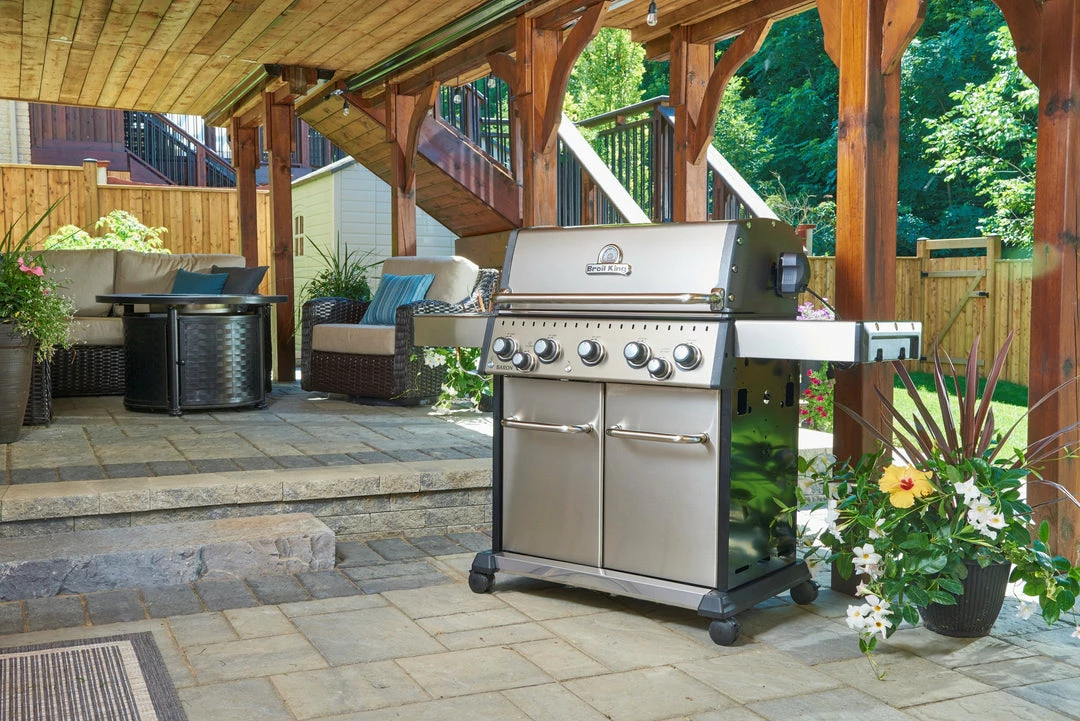 Broil King BARON S590 PRO IR BBQ With Infrared Side Burner, Rear Rotisserie Burner & Rotisserie Kit 14 Broil King BARON S590 PRO IR BBQ With Infrared Side Burner, Rear Rotisserie Burner & Rotisserie Kit