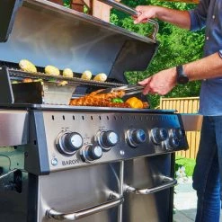 Broil King BARON S590 PRO IR BBQ With Infrared Side Burner, Rear Rotisserie Burner & Rotisserie Kit 31 Broil King BARON S590 PRO IR BBQ With Infrared Side Burner, Rear Rotisserie Burner & Rotisserie Kit