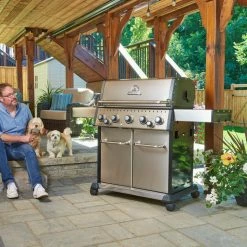 Broil King BARON S590 PRO IR BBQ With Infrared Side Burner, Rear Rotisserie Burner & Rotisserie Kit 32 Broil King BARON S590 PRO IR BBQ With Infrared Side Burner, Rear Rotisserie Burner & Rotisserie Kit