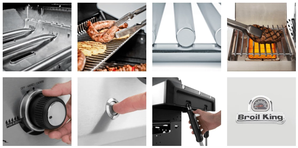 Broil King BARON S590 PRO IR BBQ With Infrared Side Burner, Rear Rotisserie Burner & Rotisserie Kit 12 Broil King BARON S590 PRO IR BBQ With Infrared Side Burner, Rear Rotisserie Burner & Rotisserie Kit