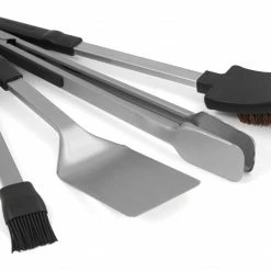 BBQ Accessories Broil King 64003 Stainless Steel BBQ 4-Piece Tool Set