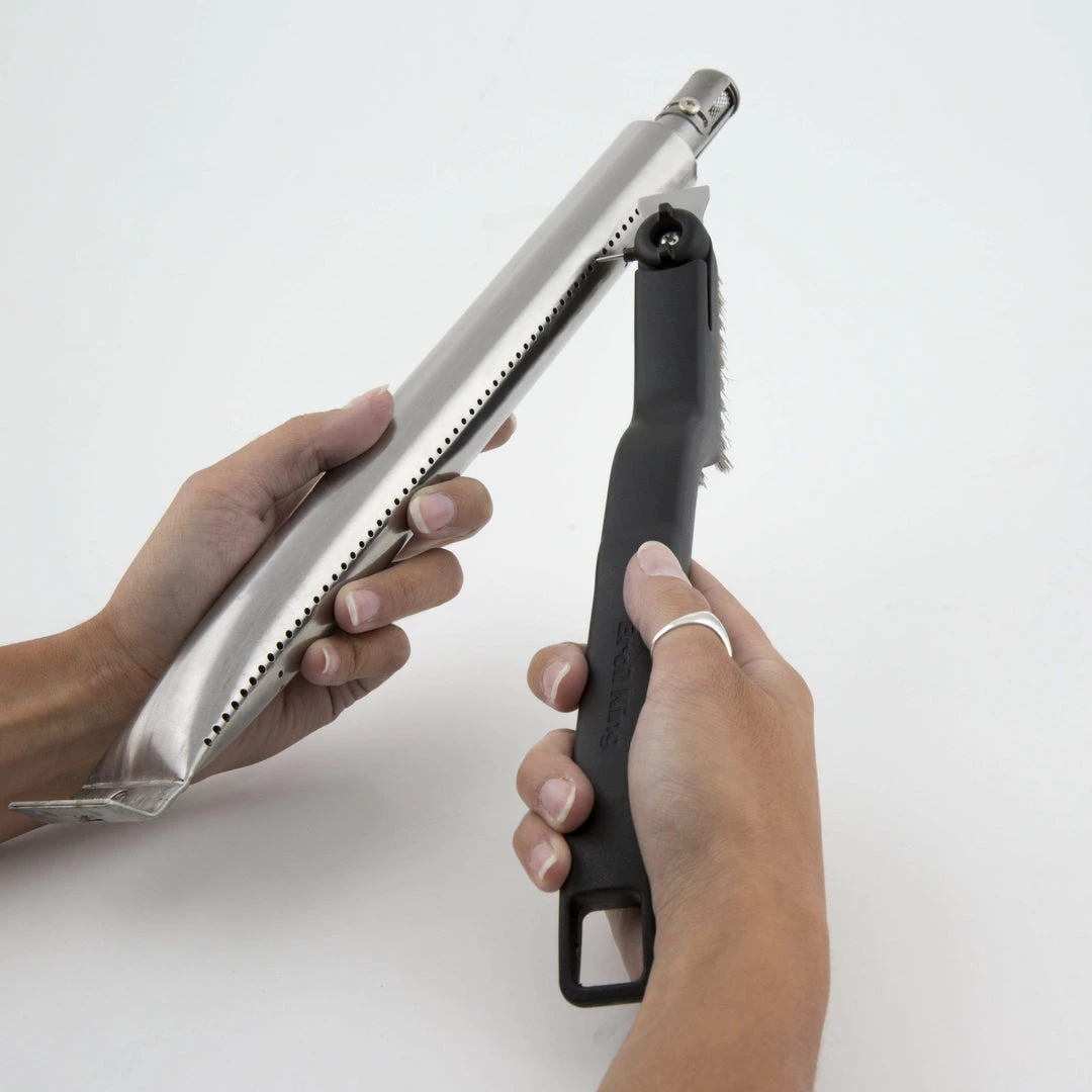 Broil King Burner Brush & Maintenance Set Stainless Steel 64310 2 Broil King Burner Brush & Maintenance Set Stainless Steel 64310