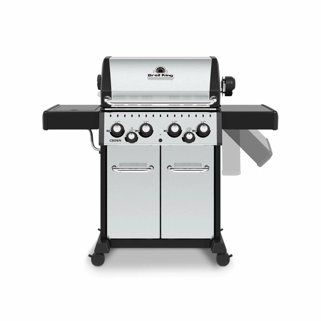 Broil King CROWN S490 BBQ With Side Burner, Rear Rotisserie Burner & Rotisserie Kit BBQs & Smokers 3 Broil King CROWN S490 BBQ With Side Burner, Rear Rotisserie Burner & Rotisserie Kit BBQs & Smokers