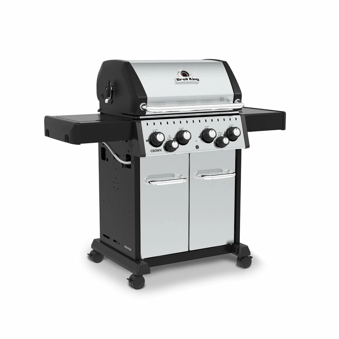 Broil King CROWN S490 BBQ With Side Burner, Rear Rotisserie Burner & Rotisserie Kit BBQs & Smokers 2 Broil King CROWN S490 BBQ With Side Burner, Rear Rotisserie Burner & Rotisserie Kit BBQs & Smokers