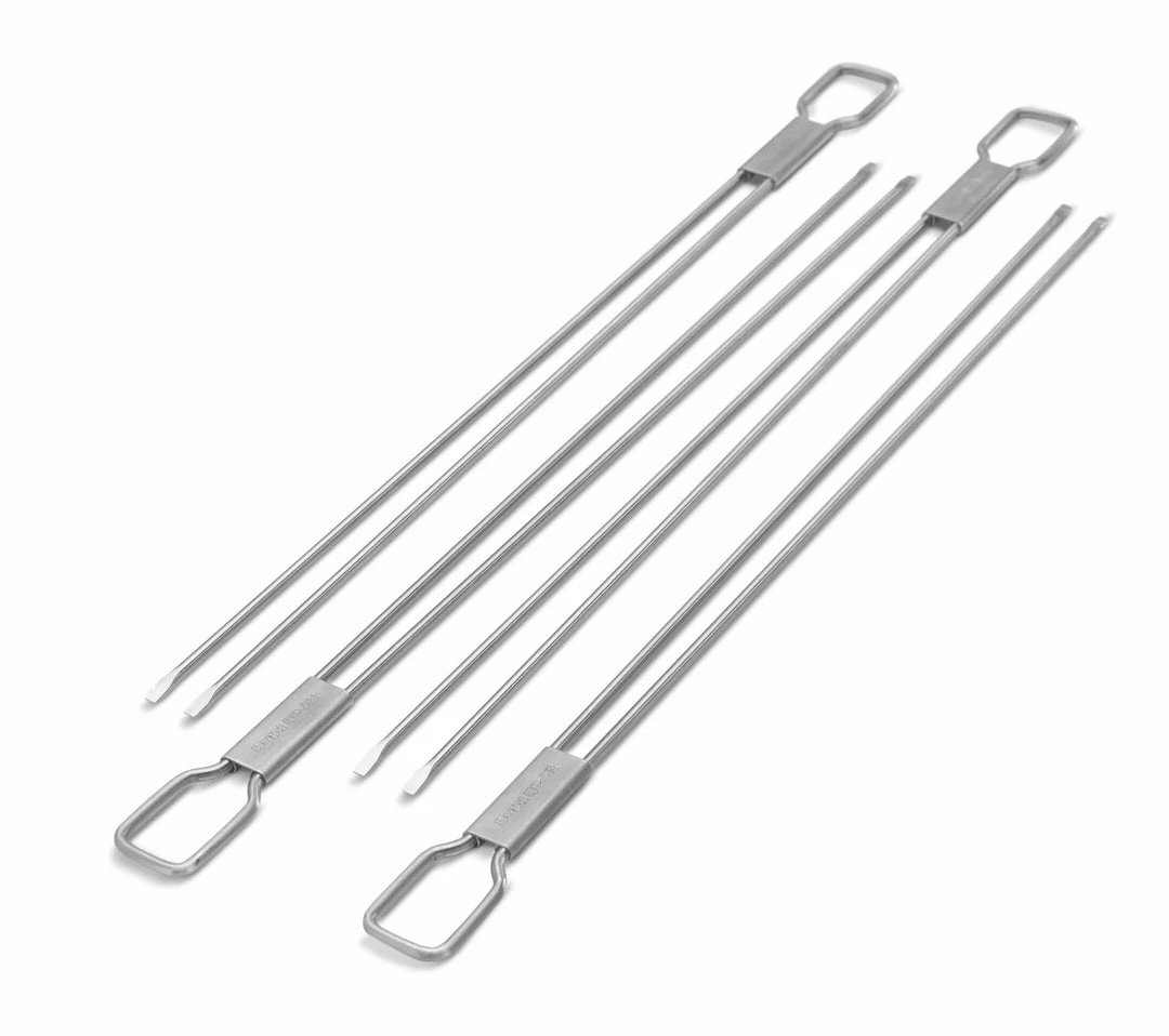 BBQ Accessories Broil King Dual Prong Stainless Steel Skewers 1 BBQ Accessories Broil King Dual Prong Stainless Steel Skewers
