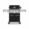 Broil King BARON 490 PRO BBQ With Side Burner, Rear Rotisserie Burner & Rotisserie Kit