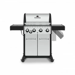BBQs & Smokers Broil King CROWN S440 BBQ With Side Burner 10 BBQs & Smokers Broil King CROWN S440 BBQ With Side Burner