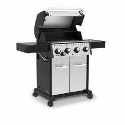 BBQs & Smokers Broil King CROWN S440 BBQ With Side Burner 11 BBQs & Smokers Broil King CROWN S440 BBQ With Side Burner