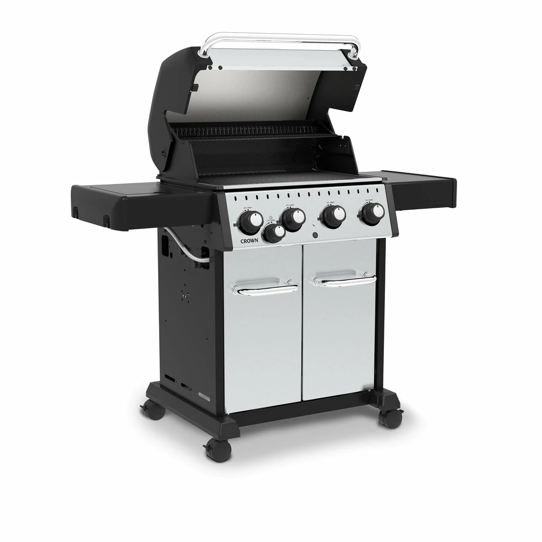 BBQs & Smokers Broil King CROWN S440 BBQ With Side Burner 5 BBQs & Smokers Broil King CROWN S440 BBQ With Side Burner