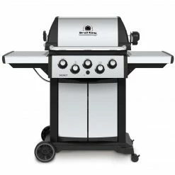 BBQs & Smokers Broil King SIGNET 390 BBQ With Side Burner, Rear Rotisserie Burner & Rotisserie Kit