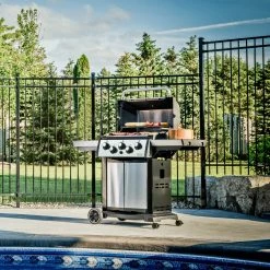 BBQs & Smokers Broil King SIGNET 390 BBQ With Side Burner, Rear Rotisserie Burner & Rotisserie Kit 19 BBQs & Smokers Broil King SIGNET 390 BBQ With Side Burner, Rear Rotisserie Burner & Rotisserie Kit