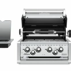 BBQs & Smokers Broil King Built-in Gas Grill Head - Imperial S490 Built-in BBQ With Range Side Burner