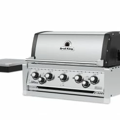 Broil King Imperial S 590 Stainless Steel Built-in BBQ With Range Side Burner BBQs & Smokers