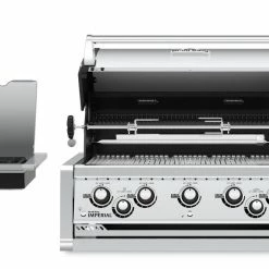 Broil King Imperial S 590 Stainless Steel Built-in BBQ With Range Side Burner BBQs & Smokers